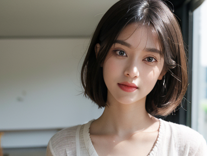 女生自愈头像真人